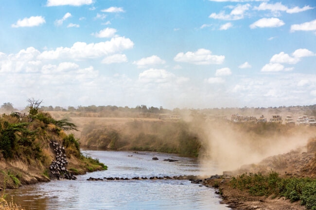 The Great Wildebeest Migration: A Natural Wonder of East Africa