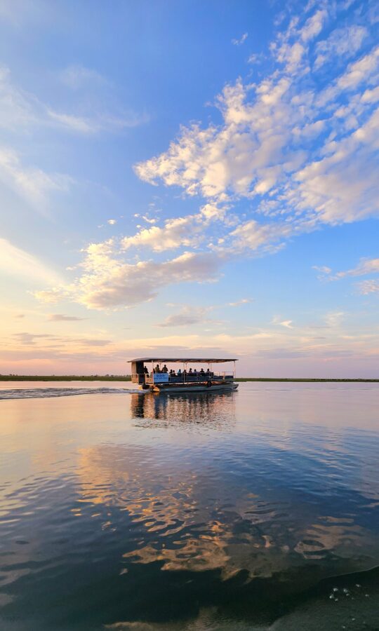 chobe-river-cruise-at-sunset-pastel-colours